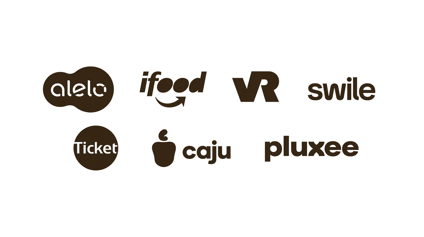 Emissores de VR/VA aceitos: Alelo, iFood Benefícios, VR, Swile, Ticket, Caju e Pluxee